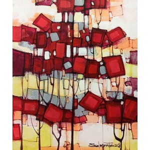 Salman Farooqi, 16 x 20 Inch, Acrylic on Canvas, Landscape Painting, AC-SF-693 Salman Farooqi, 16 x 20 Inch, Acrylic on Canvas, Landscape Painting, AC-SF-693